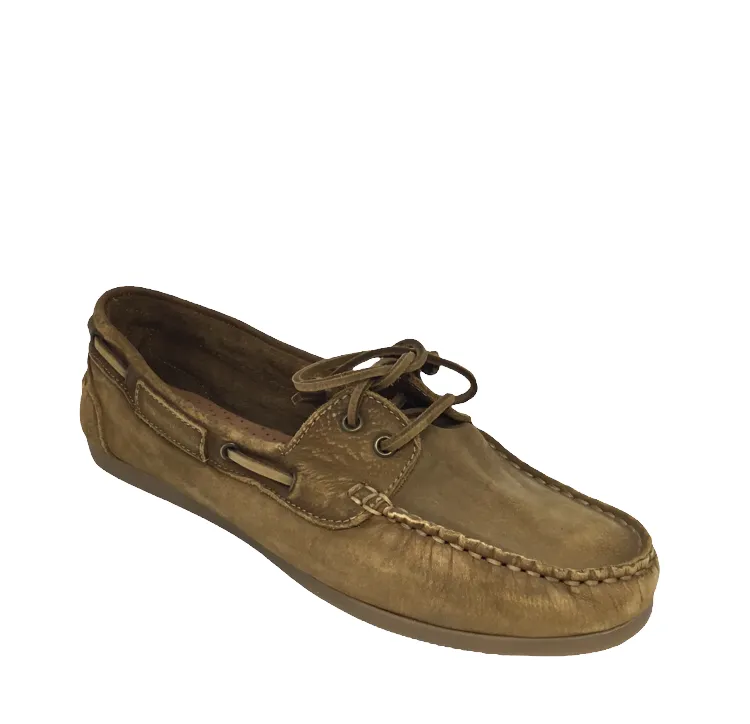 Wild Rhino Maple Leather Boat Shoe