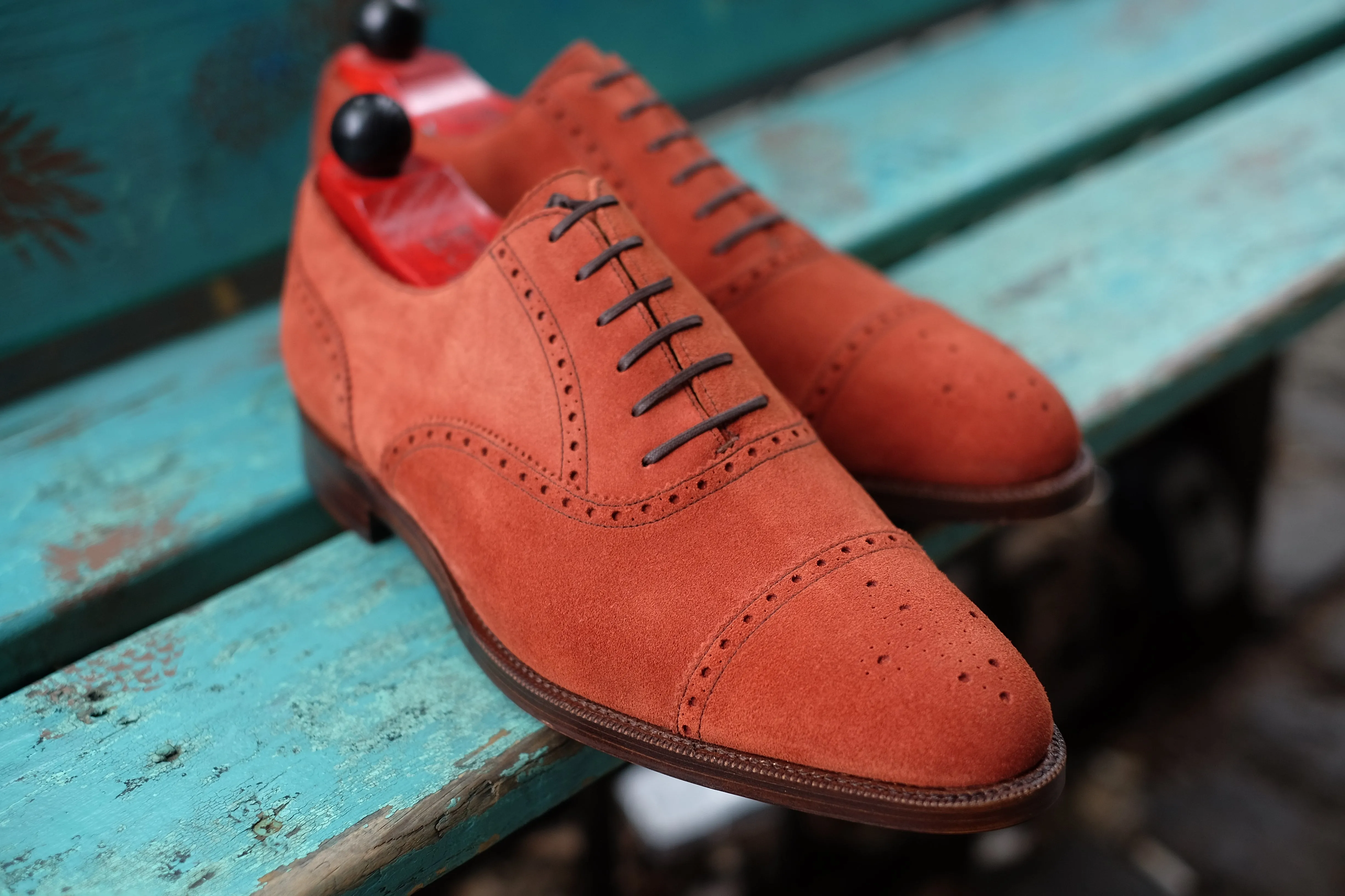 Windermere - MTO - Rust Suede - TMG Last - Double Leather Sole