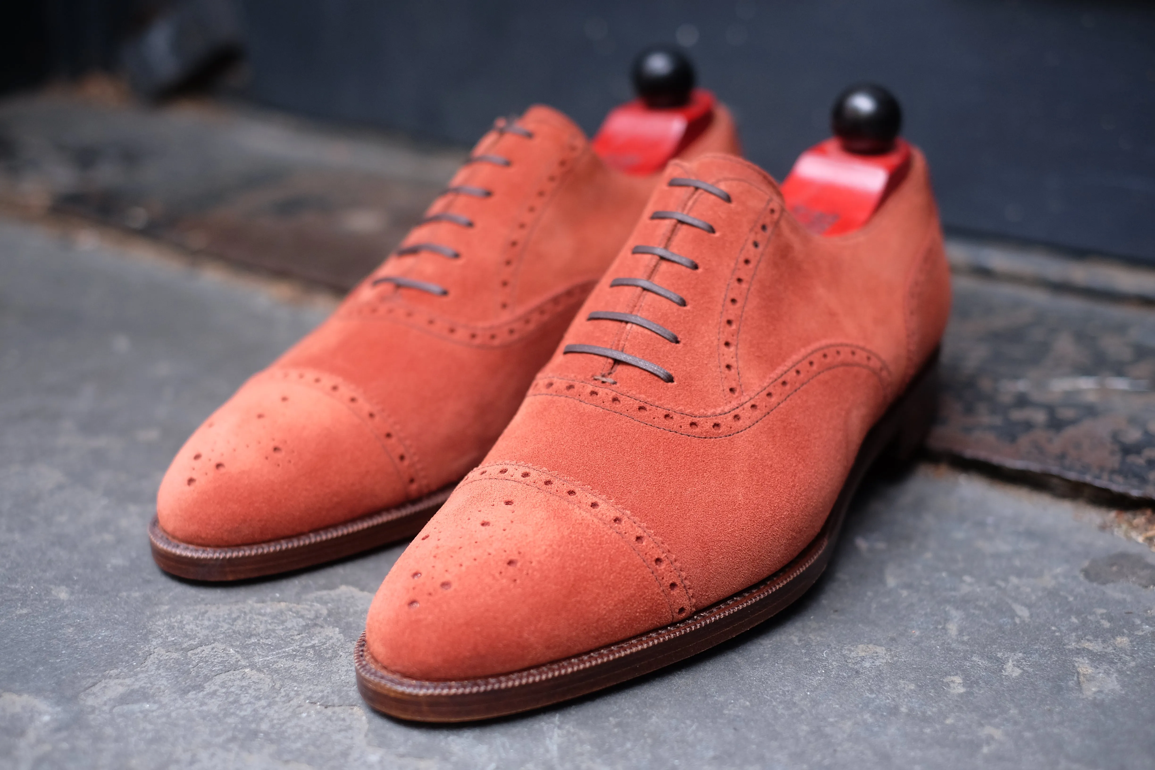 Windermere - MTO - Rust Suede - TMG Last - Double Leather Sole